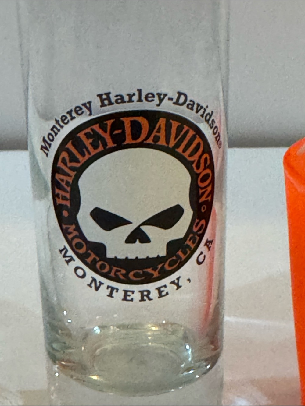5 Harley Davidson Shot Glasses Mixed Lot - Picture 4 of 8
